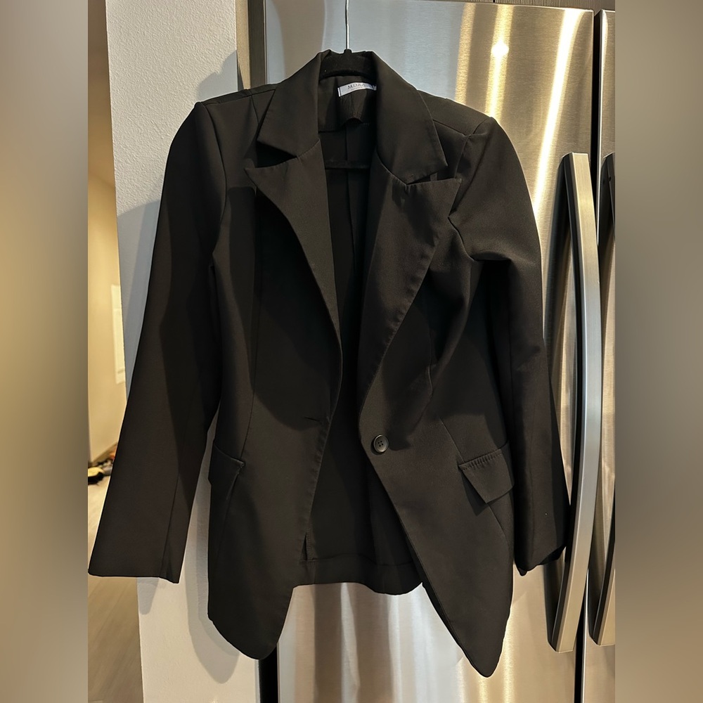 black blazer